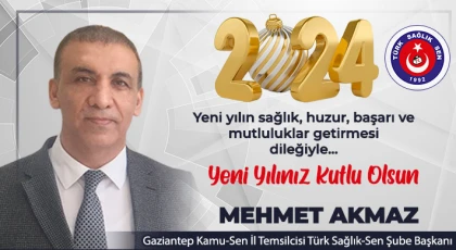 Mehmet Akmaz ( Yeni Yıl Mesajı)
