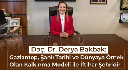 Milletvekili Bakbak'tan 25 Aralık Gaziantep’in Kurtuluşu mesajı