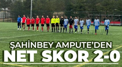 Şahinbey Ampute’den Net Skor 2-0