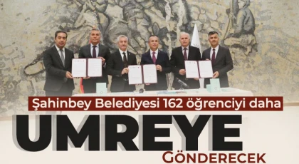 Şahinbey Belediyesi 162 öğrenciyi daha Umreye gönderecek