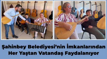 Şahinbey Belediyesi’nin İmkanlarından Her Yaştan Vatandaş Faydalanıyor