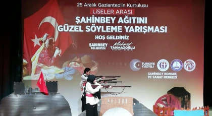 Şahinbey’li gençler Şahinbey’i ağıtla anlattı