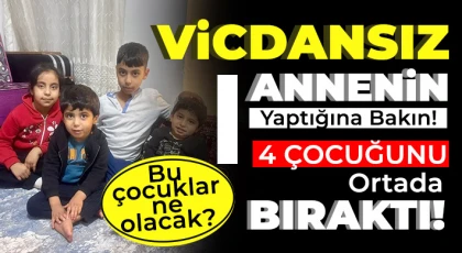 Vicdansız annenin yaptığına bakın!