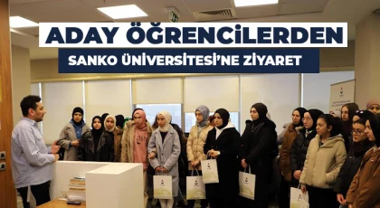 Aday öğrencilerden SANKO Üniversitesi’ne ziyaret