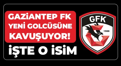 Gaziantep FK yeni golcüsüne kavuşuyor!