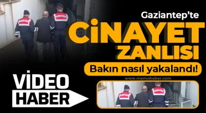 Gaziantep’te cinayet zanlısı jandarmadan kaçamadı