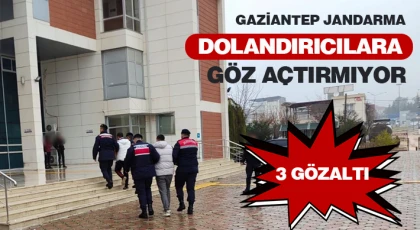 Gaziantep’te Siber Dolandırıcılara Operasyon: 3 Gözaltı