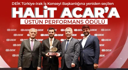 Halit Acar’a Üstün Performans Ödülü