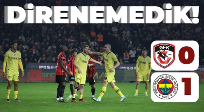 Kayıplardayız! Gaziantep FK - Fenerbahçe: 0-1