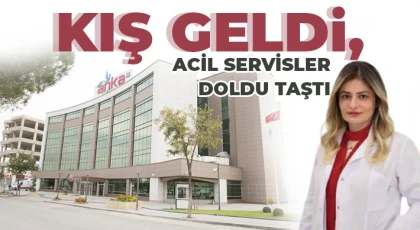 Kış geldi, acil servisler doldu taştı