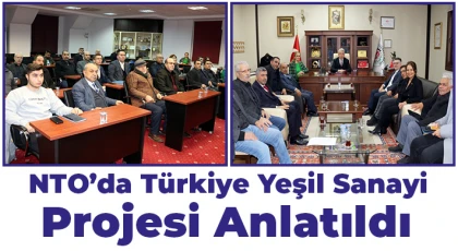 NTO'da Türkiye Yeşil Sanayi Projesi bilgilendirme toplantısı düzenlendi