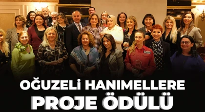 Oğuzeli Hanım Ellere Proje ödülü