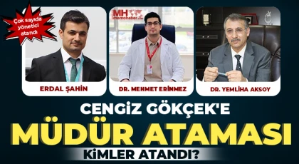 Sağlık müdürlüğünde değişim devam ediyor!