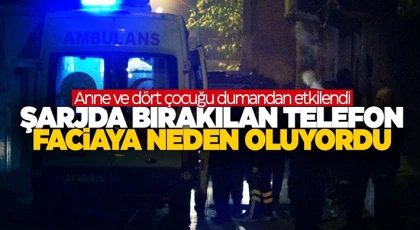 Şarjda bırakılan telefon faciaya neden oluyordu