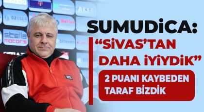 Sumudica: Bu takım ligde kalacaktır