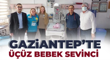 Yeni yılın ilk üçüz bebekleri dünyaya geldi