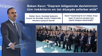 Acil Eylem Programı kapsamında 6 projeye 262 milyon lirayı aşan destek verdik