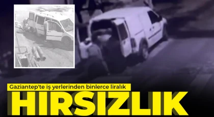 Araçla yanaştıkları iş yerlerinden binlerce liralık metal çaldılar