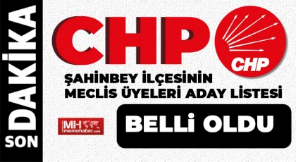 CHP Şahinbey’de işlem tamam
