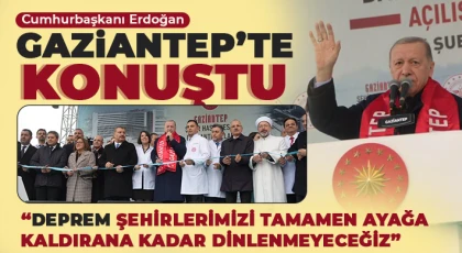 Cumhurbaşkanı Erdoğan: Yaraları sarma sözümüzü hızla yerine getiriyoruz