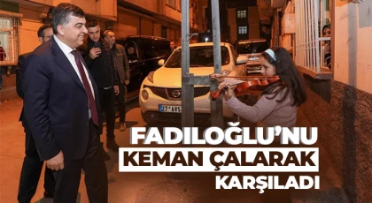 Fadıloğlu’na sürpriz karşılama