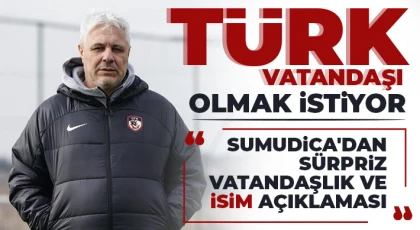 Gaziantep FK Teknik Direktörü Marius Sumudica Türk vatandaşı olmak istiyor