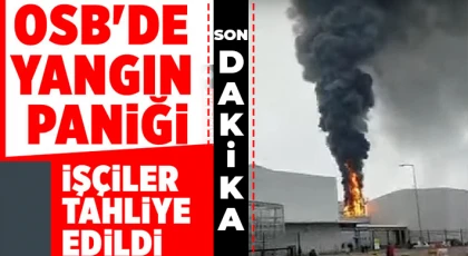 Gaziantep OSB’de korkutan yangın