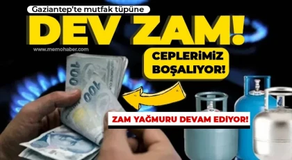 Gaziantep’te zam yağmuru devam ediyor!