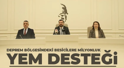 İslahiye ve Nurdağı’ndaki besicilere 2 milyon kilogram yem desteği