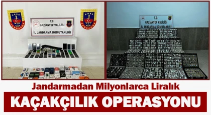 Jandarma Kaçakçılara Göz Açtırmıyor