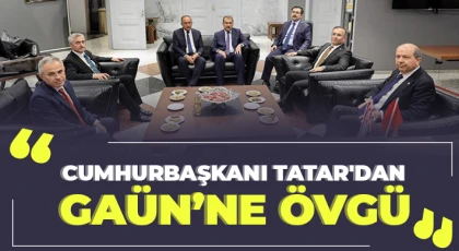 KKTC Cumhurbaşkanı Ersin Tatar: GAÜN’de eğitim almak bir ayrıcalık