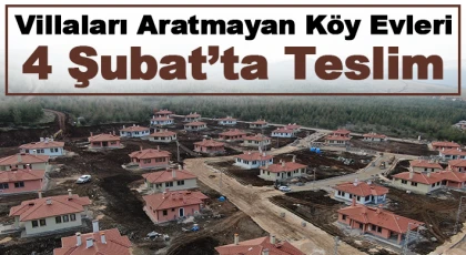 Köyevlerinin villalardan fazlası var eksiği yok