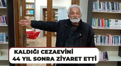 Kütüphaneye çevrilen cezaevini ziyaret eden Muharrem Şeran’ın Hikayesi