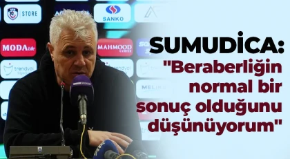 Marius Sumudica: Beraberliğin normal bir sonuç olduğunu düşünüyorum