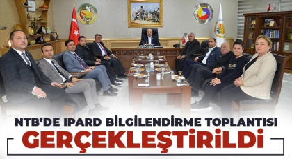NTB’de IPARD Bilgilendirme Toplantısı Gerçekleştirildi
