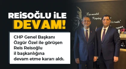 Reis Reisoğlu ile devam!