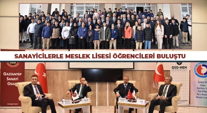 Sanayicilerle Meslek Lisesi öğrencileri buluştu