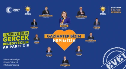 Ak Parti Gaziantep Zafere Kilitlendi… Hedef 10’da 10!