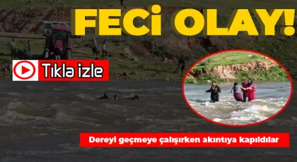 Akıntıya kapılan 5 kişiden 4’ü sağ kurtulurken biri ise kayboldu