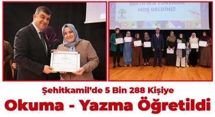 Fadıloğlu, yetişkinlerin sevinçlerine ortak oldu