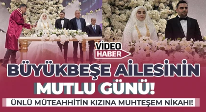 Gaziantep’te dillere destan düğün!