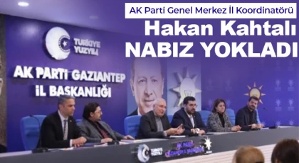 Kahtalı, İl binasında icra il yönetimiyle toplantı yaptı