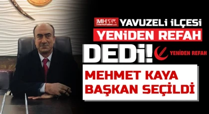 Mehmet Kaya başkan seçildi