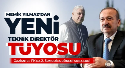 Memik Yılmaz’dan yeni teknik direktör tüyosu