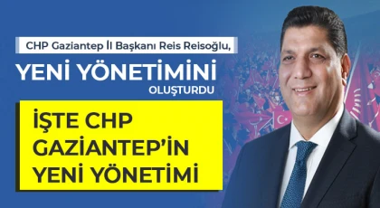 Reis Reisoğlu yeni yönetimini oluşturdu