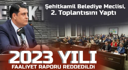 2023 yılı faaliyet raporu reddedildi