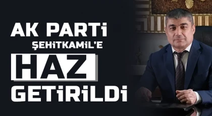 Ak Parti'nin Şehitkamil Parti Grup Başkanlığına Haz getirildi