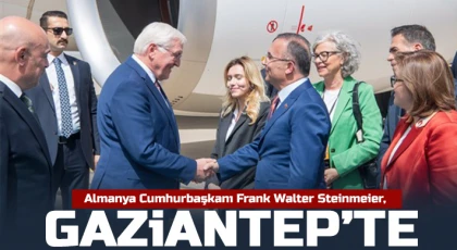 Almanya Cumhurbaşkanı Frank Walter Steinmeier, Gaziantep’te
