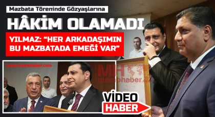 Başkan Avukat Yılmaz, Bu gurur, hepinizin