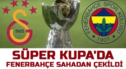 Fenerbahçeli futbolcular sahadan çekildi